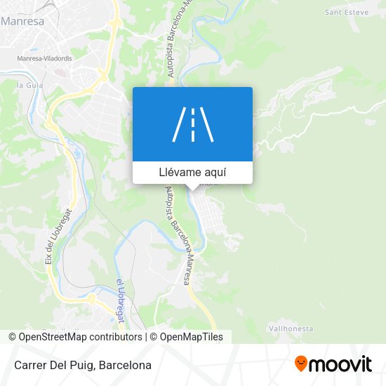 Mapa Carrer Del Puig