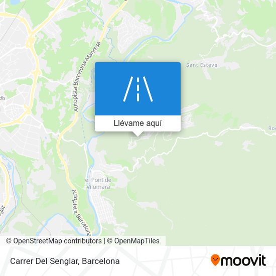 Mapa Carrer Del Senglar