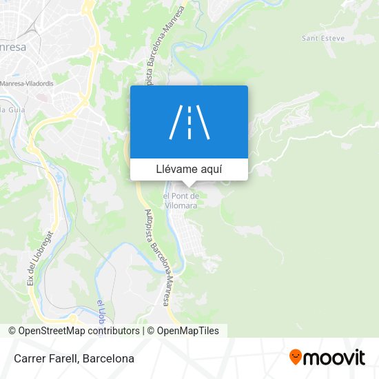 Mapa Carrer Farell