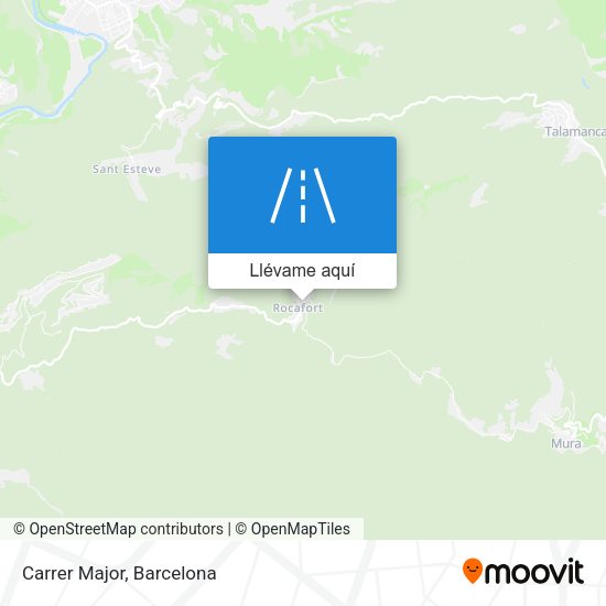 Mapa Carrer Major