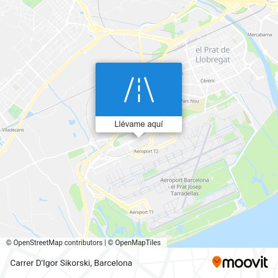 Mapa Carrer D'Igor Sikorski