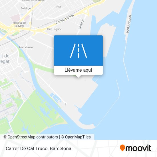 Mapa Carrer De Cal Truco