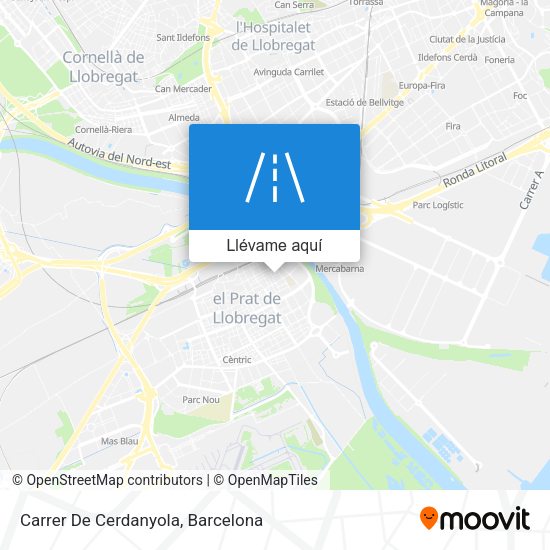Mapa Carrer De Cerdanyola