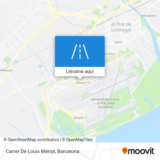 Mapa Carrer De Louis Blériot