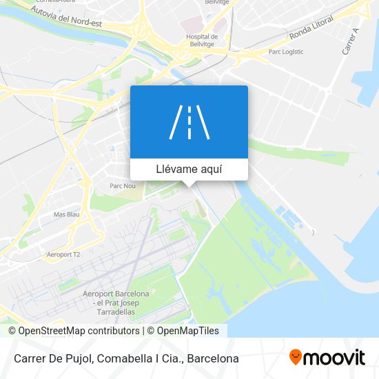 Mapa Carrer De Pujol, Comabella I Cia.
