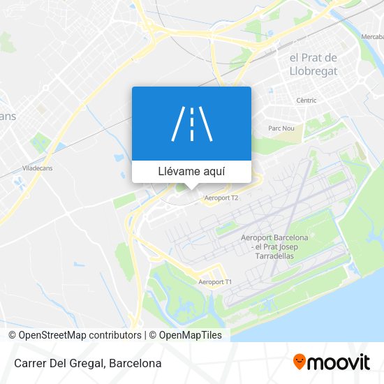 Mapa Carrer Del Gregal