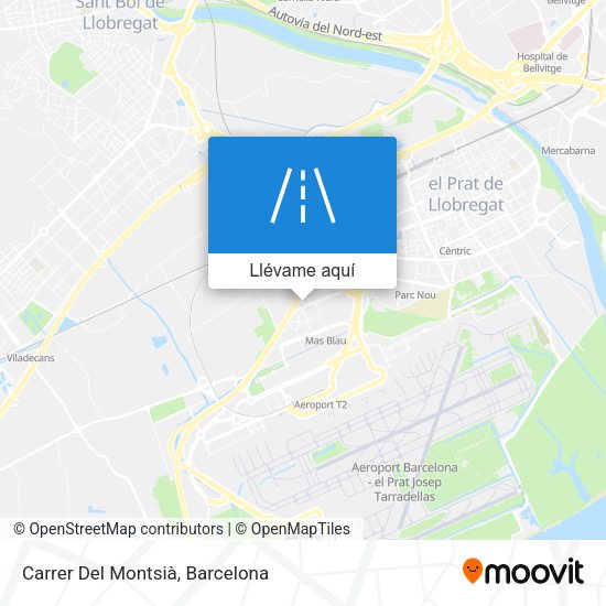Mapa Carrer Del Montsià
