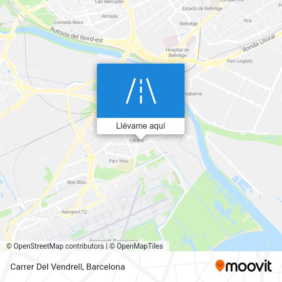 Mapa Carrer Del Vendrell