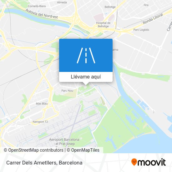 Mapa Carrer Dels Ametllers