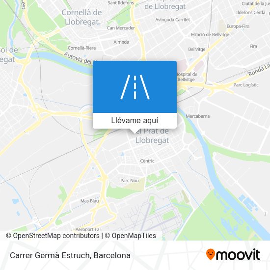 Mapa Carrer Germà Estruch