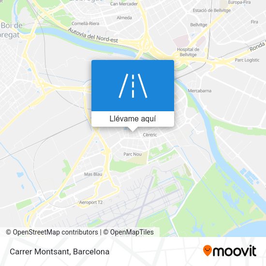 Mapa Carrer Montsant