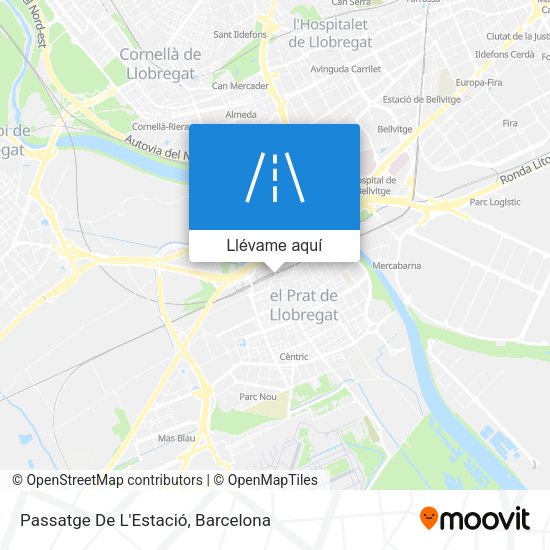 Mapa Passatge De L'Estació