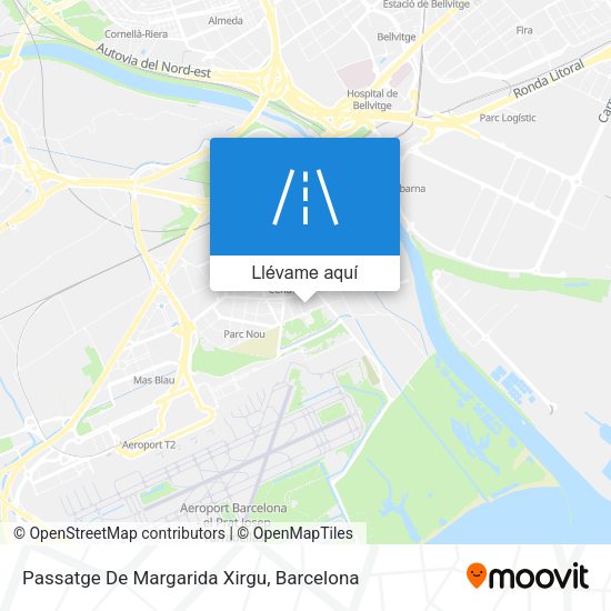 Mapa Passatge De Margarida Xirgu