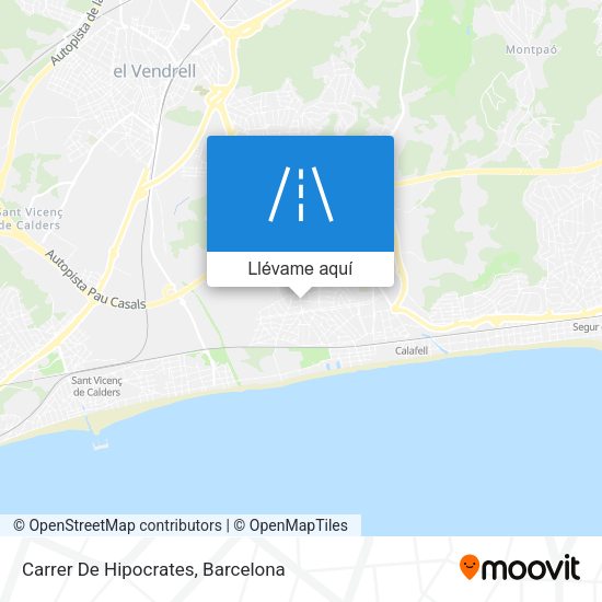 Mapa Carrer De Hipocrates