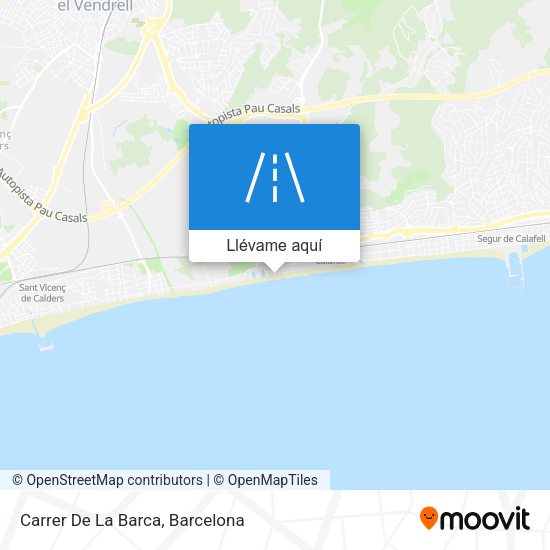 Mapa Carrer De La Barca