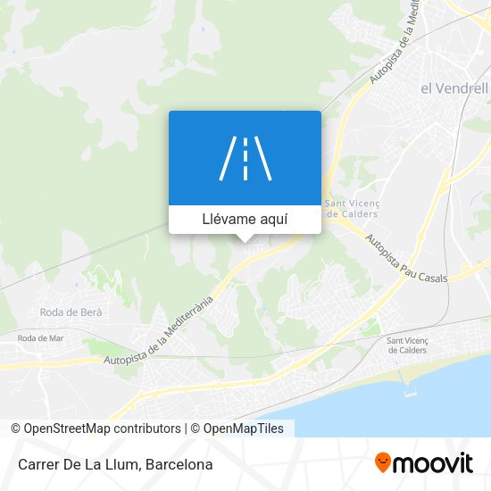 Mapa Carrer De La Llum