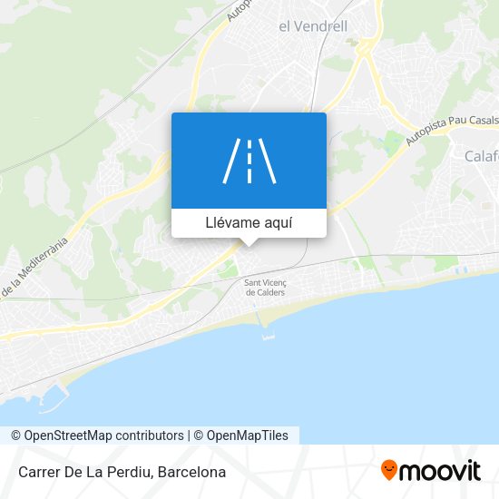 Mapa Carrer De La Perdiu