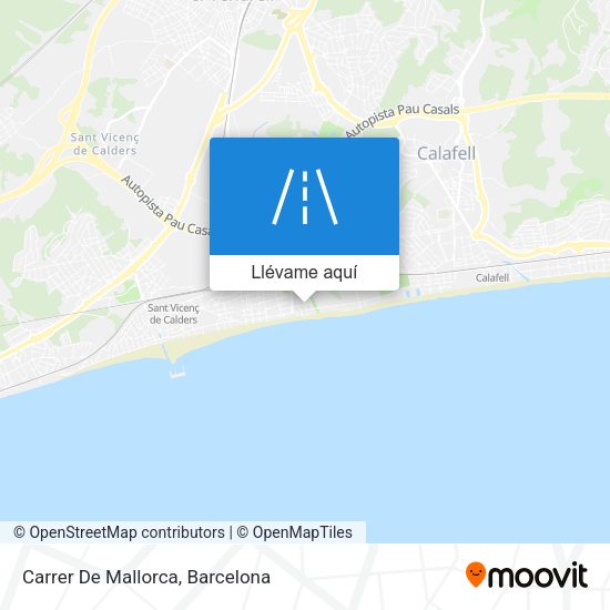 Mapa Carrer De Mallorca