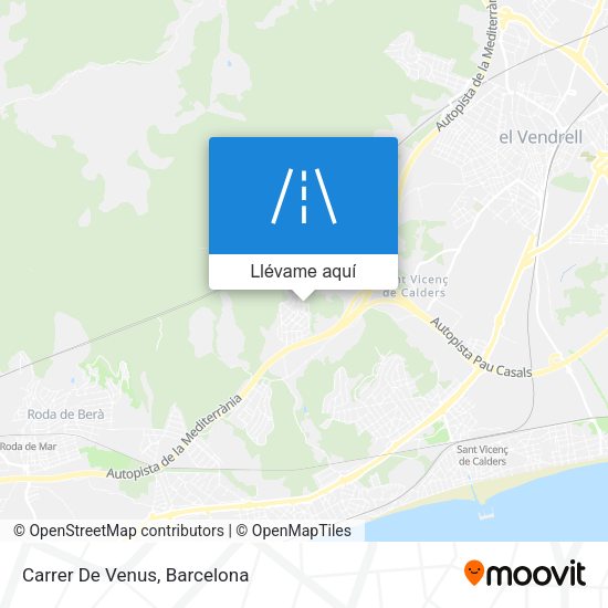 Mapa Carrer De Venus