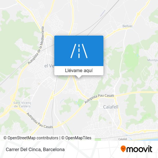 Mapa Carrer Del Cinca