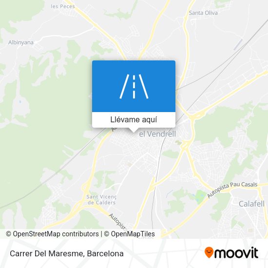 Mapa Carrer Del Maresme