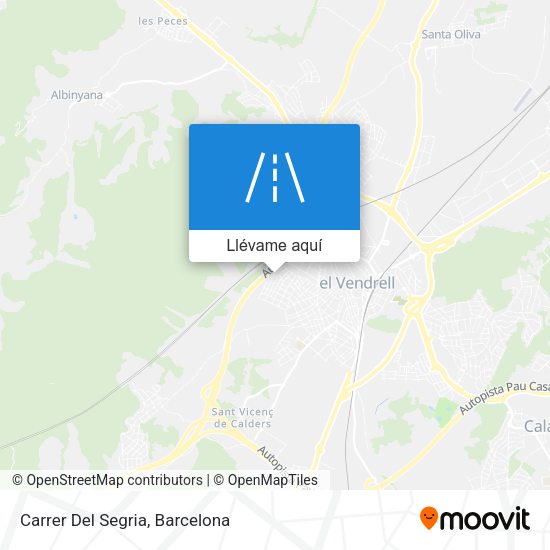 Mapa Carrer Del Segria