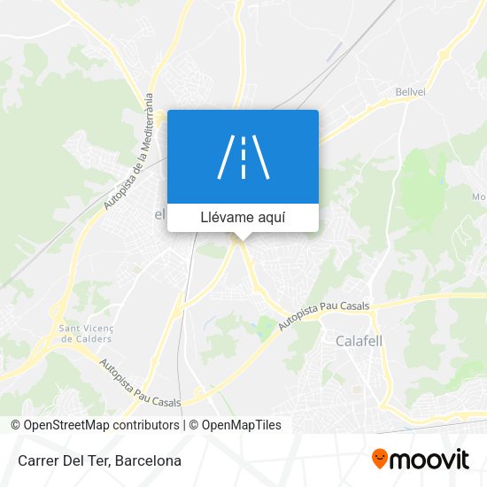 Mapa Carrer Del Ter