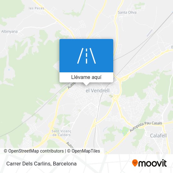 Mapa Carrer Dels Carlins