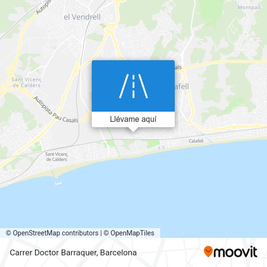 Mapa Carrer Doctor Barraquer