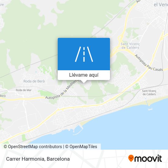 Mapa Carrer Harmonia