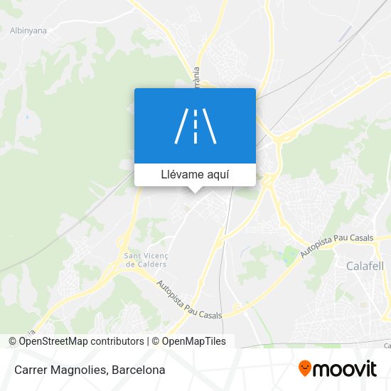 Mapa Carrer Magnolies
