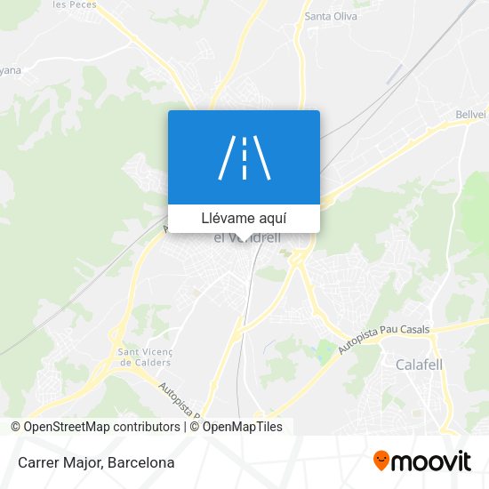 Mapa Carrer Major