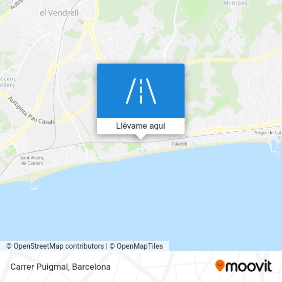 Mapa Carrer Puigmal