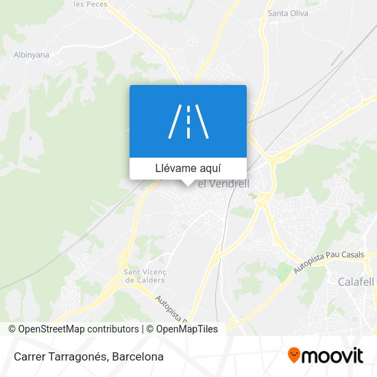 Mapa Carrer Tarragonés