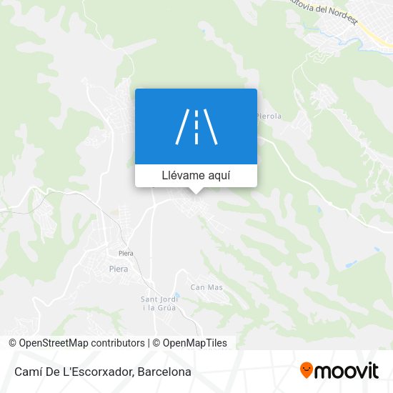 Mapa Camí De L'Escorxador