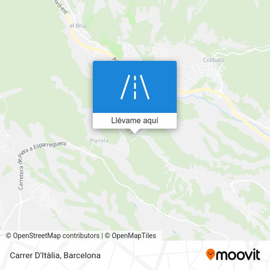 Mapa Carrer D'Itàlia