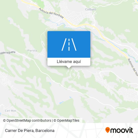 Mapa Carrer De Piera