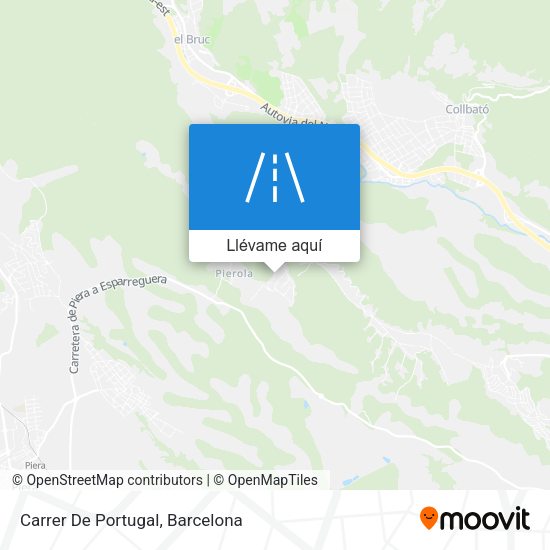 Mapa Carrer De Portugal