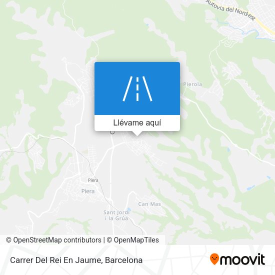 Mapa Carrer Del Rei En Jaume