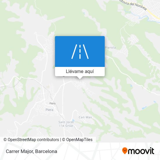 Mapa Carrer Major