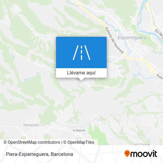 Mapa Piera-Esparreguera