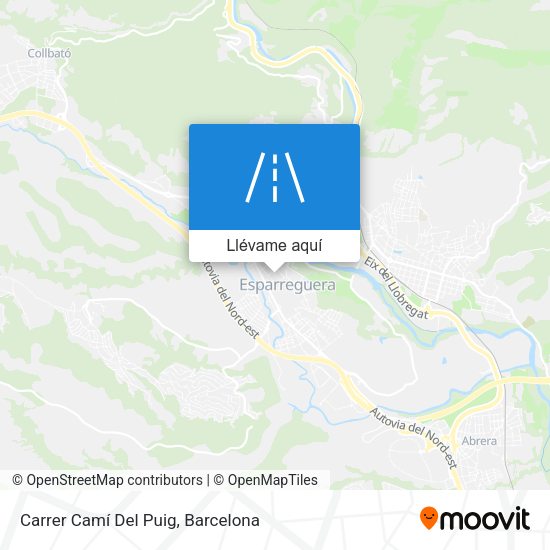 Mapa Carrer Camí Del Puig
