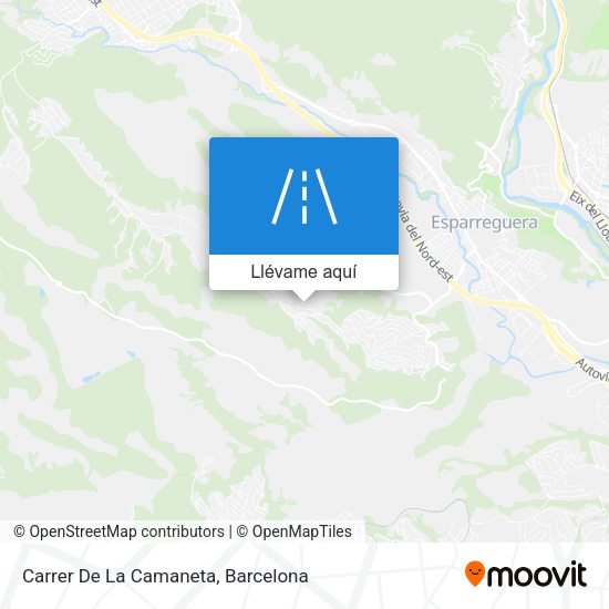 Mapa Carrer De La Camaneta