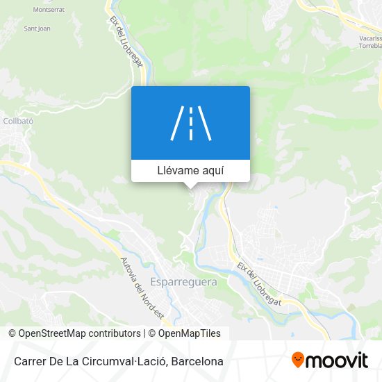 Mapa Carrer De La Circumval·Lació