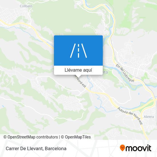 Mapa Carrer De Llevant