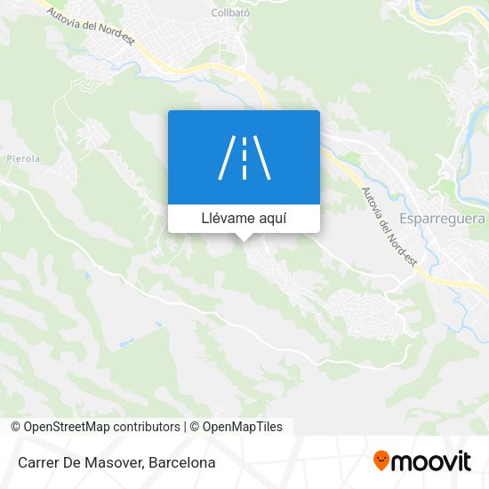 Mapa Carrer De Masover