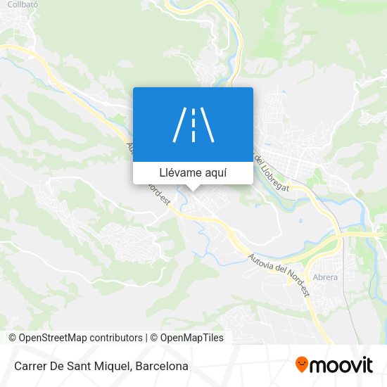 Mapa Carrer De Sant Miquel