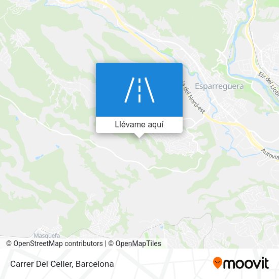 Mapa Carrer Del Celler