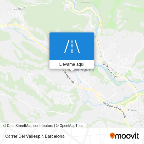 Mapa Carrer Del Vallespir