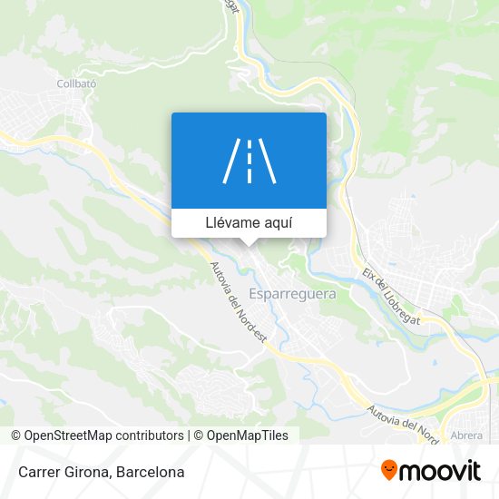 Mapa Carrer Girona